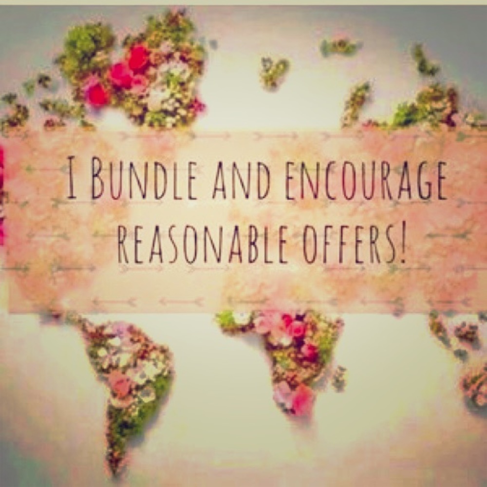 accepting any reasonable offers! Bogo 50% off too!